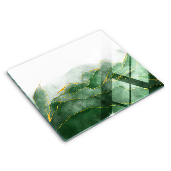 Tocător din sticlă modern Natura abstractă 60x52 cm
