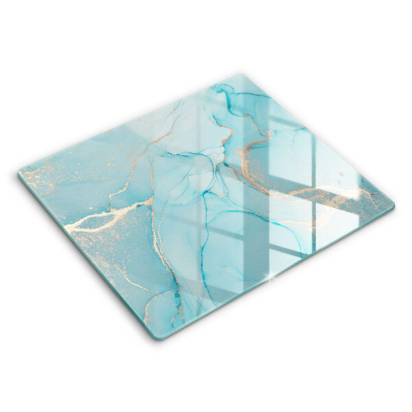 Tocător din sticlă modern Piatră abstractă 60x52 cm