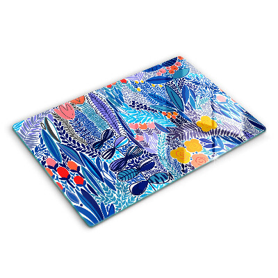 Tocător de bucătărie modern Pajiște pictată 80x52 cm