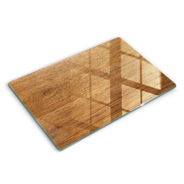 Tocător de bucătărie modern Textură de placă de lemn 80x52 cm
