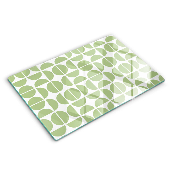 Tocător sticlă modern Model de forme boho 80x52 cm