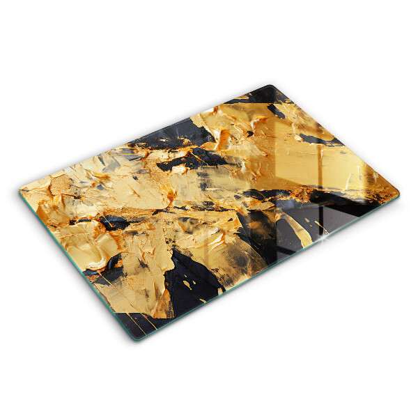Tocător din sticlă modern Textură elegantă a vopselei 80x52 cm