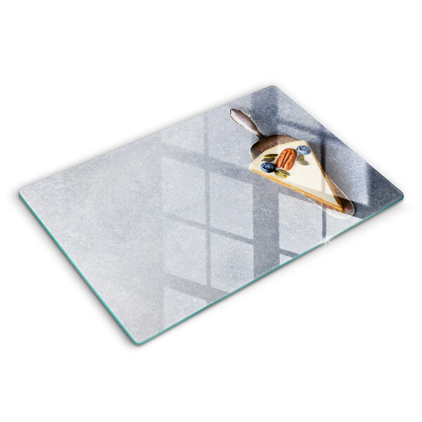 Tocător de bucătărie modern O bucată de tort 80x52 cm
