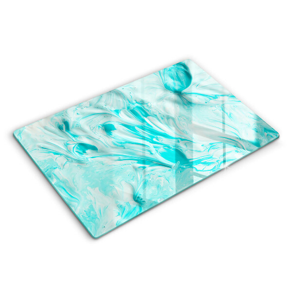 Tocător de bucătărie modern Vopsele abstracte 80x52 cm
