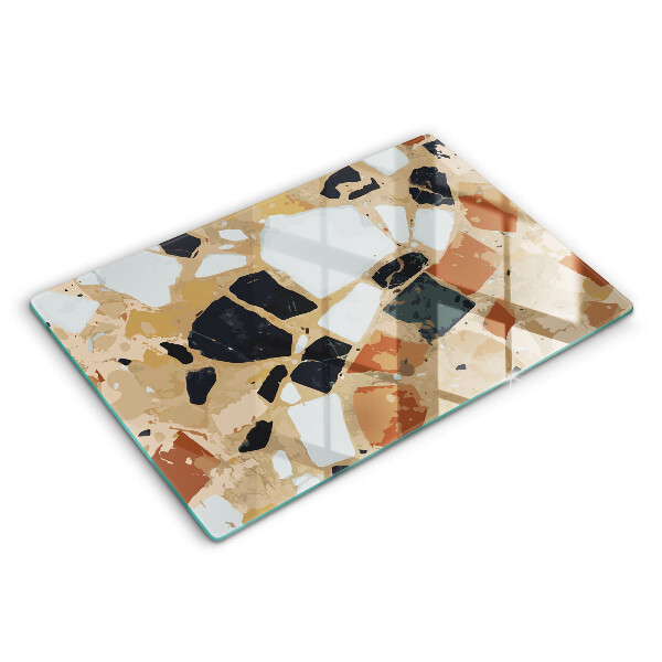 Tocător de bucătărie modern Placă de pietre decorative 80x52 cm