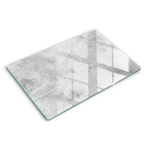 Tocător din sticlă modern Textură de beton 80x52 cm