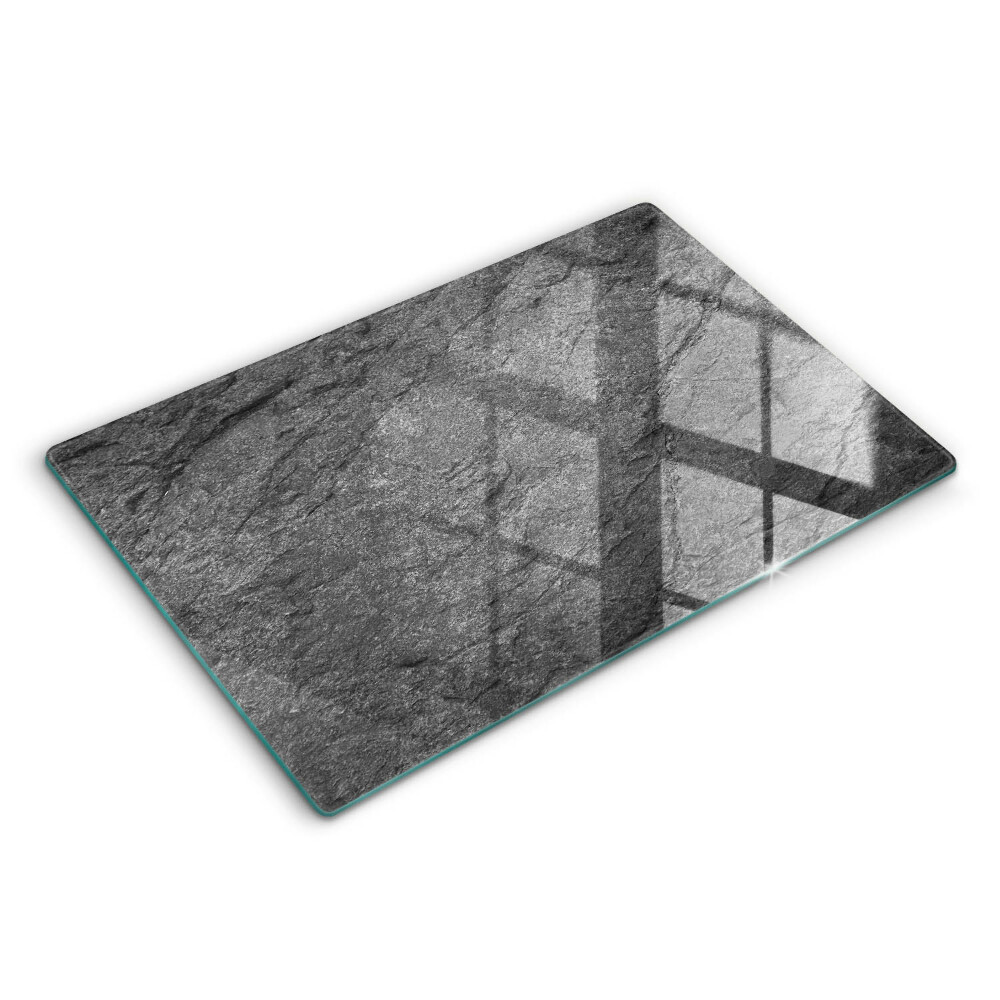 Tocător din sticlă modern Textură de piatră 80x52 cm