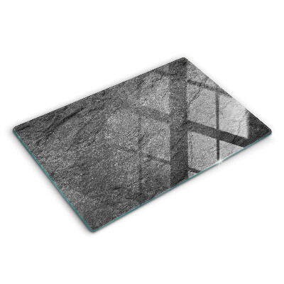 Tocător din sticlă modern Textură de piatră 80x52 cm