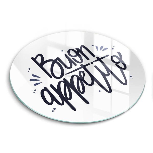 Tocător sticlă original Inscripția „Buon Appetito”