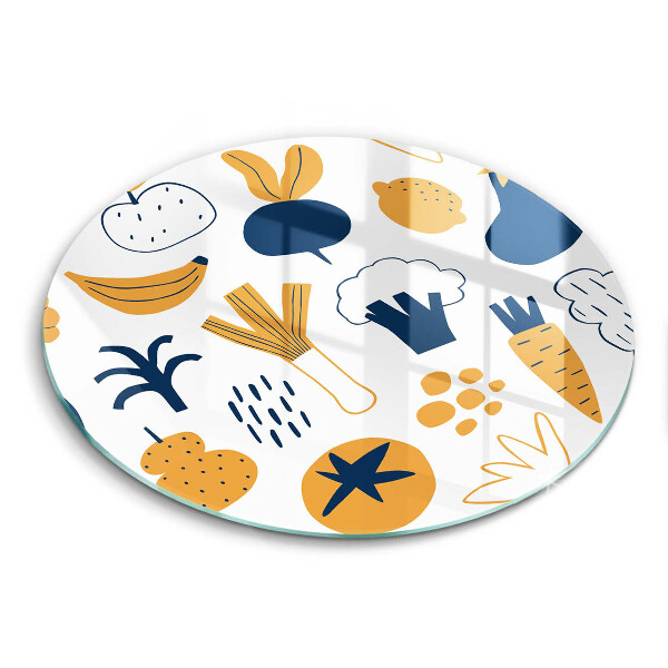 Tocător din sticlă original Ilustrație alimentară