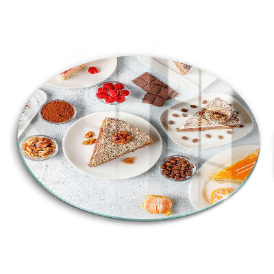 Tocător din sticlă original Prăjituri dulci