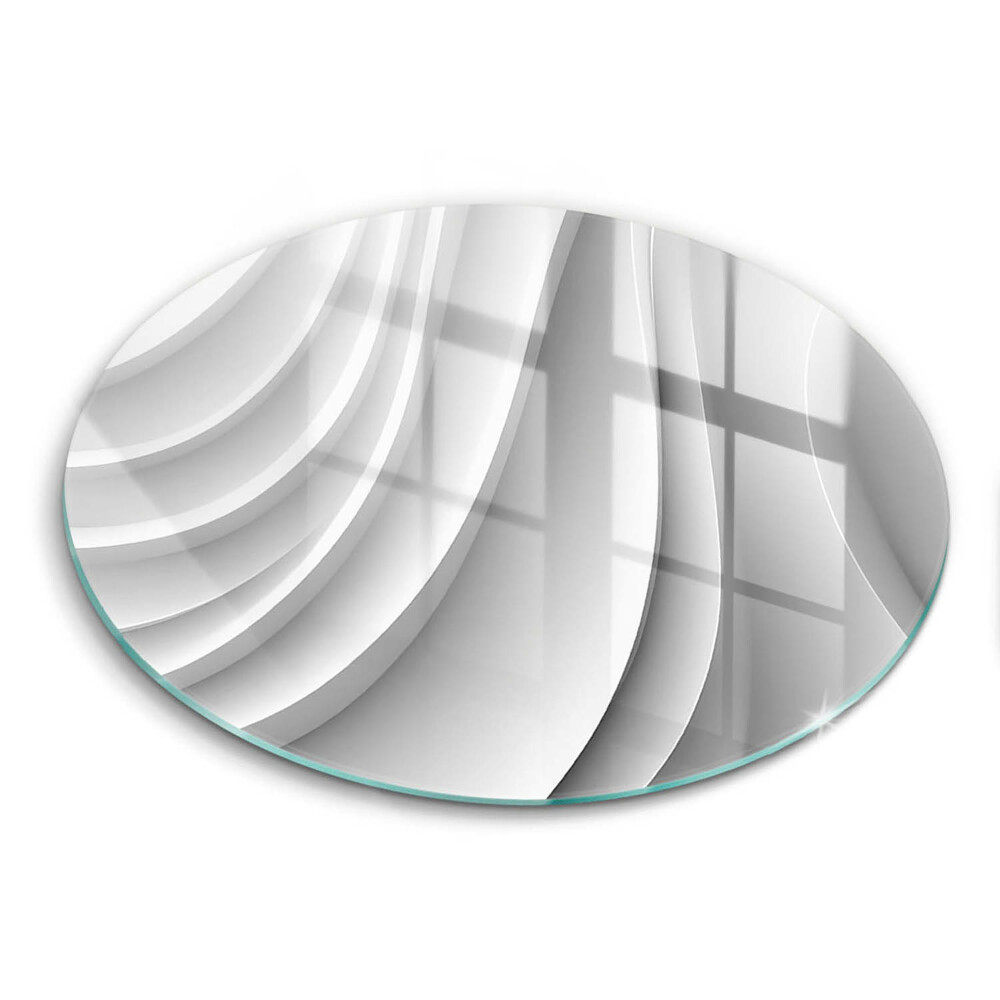 Tocător din sticlă original Linii geometrice