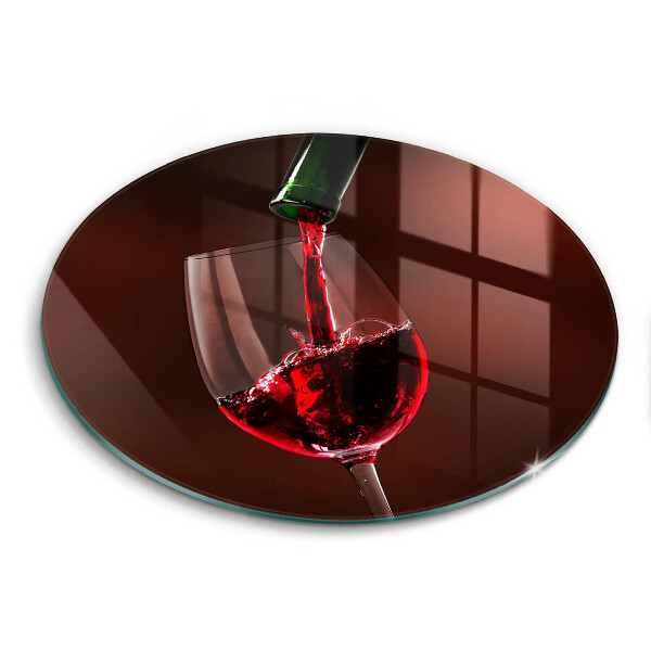 Tocător de bucătărie original Un pahar de vin