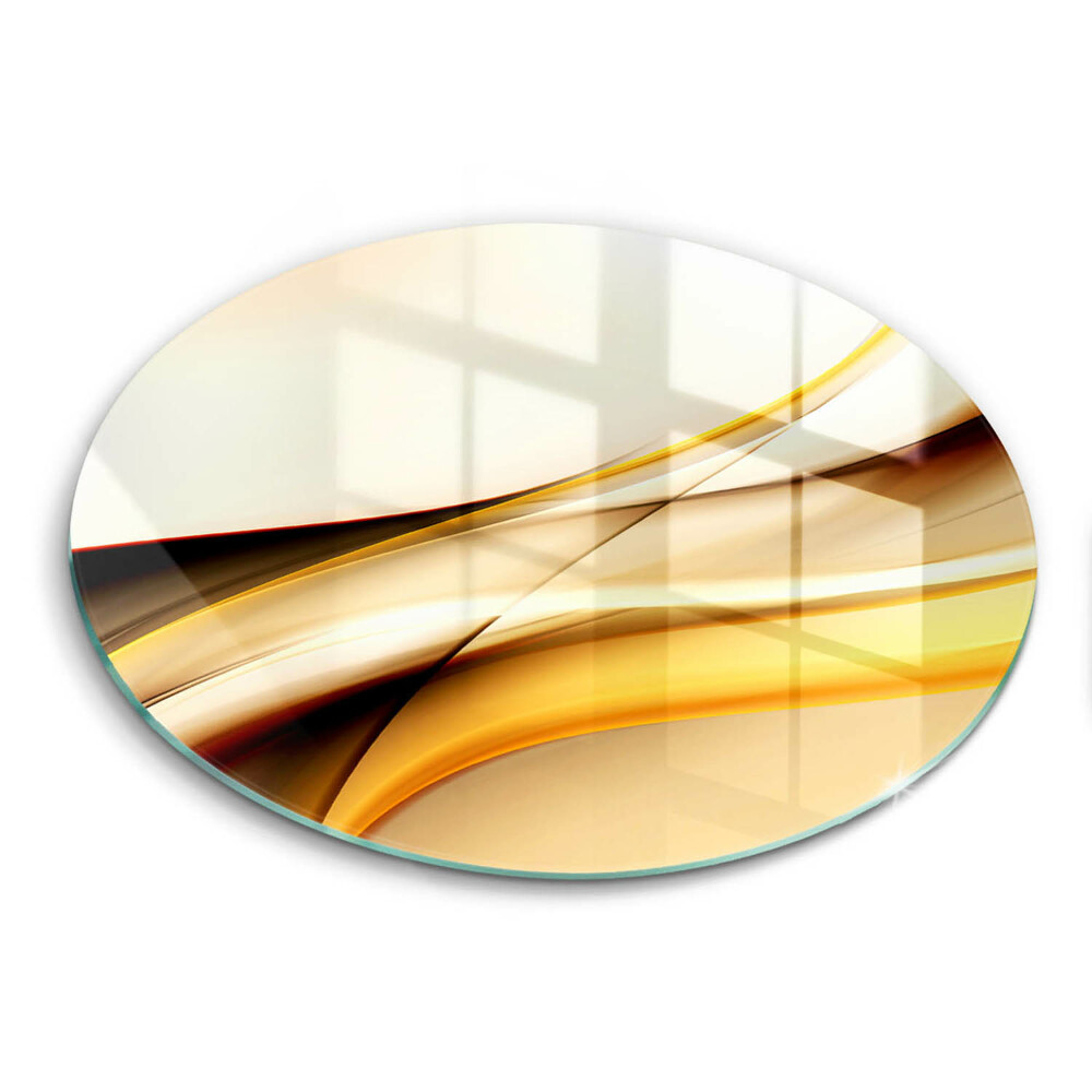 Tocător sticlă original Linii abstracte de fum