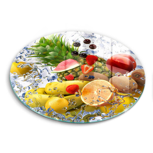 Tocător de bucătărie original Fructe zemoase și apă