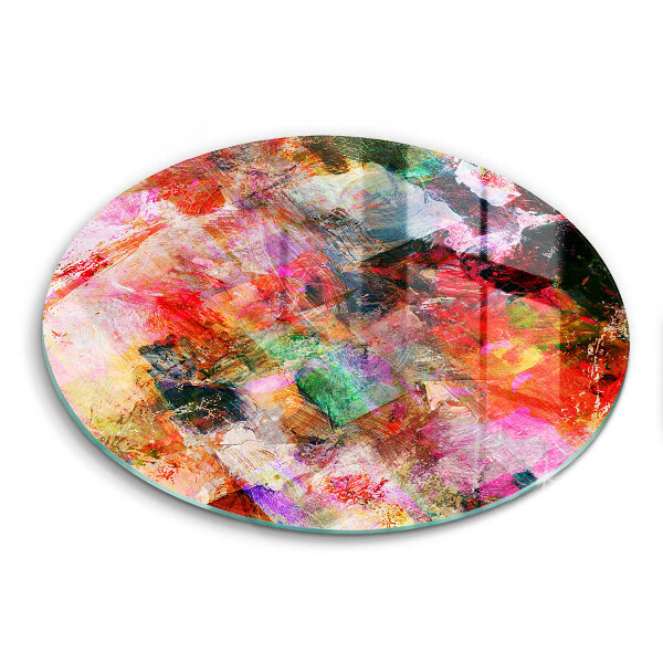 Tocător de bucătărie original Abstractizarea vopselei