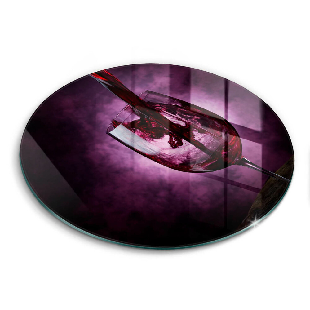 Tocător sticlă original Un pahar de vin