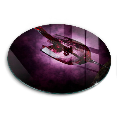 Tocător sticlă original Un pahar de vin