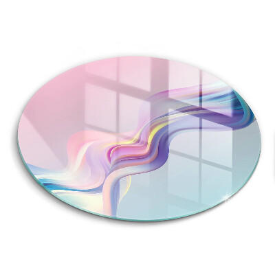 Tocător sticlă original Abstracție pastelată