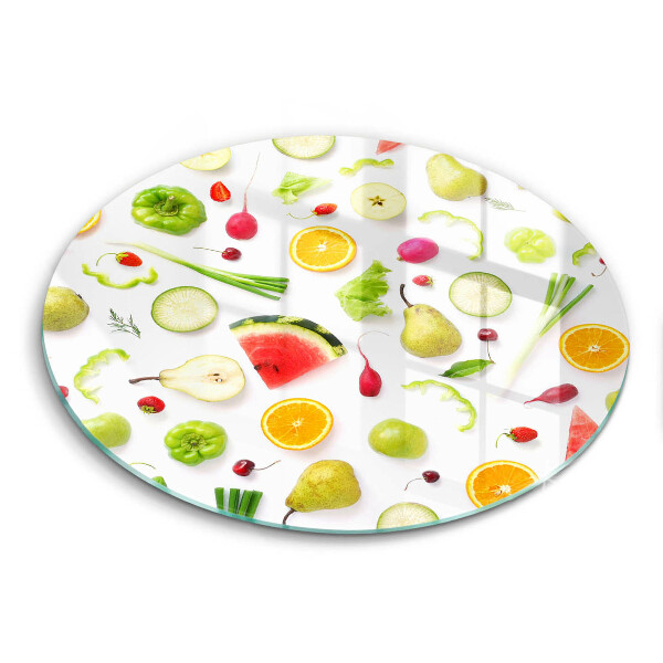 Tocător de bucătărie original Model de fructe și legume