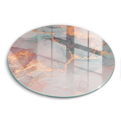 Tocător de bucătărie original Marmură cu aur