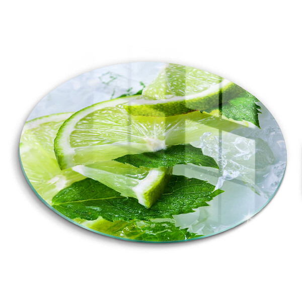 Tocător din sticlă original Mentă de lime și gheață