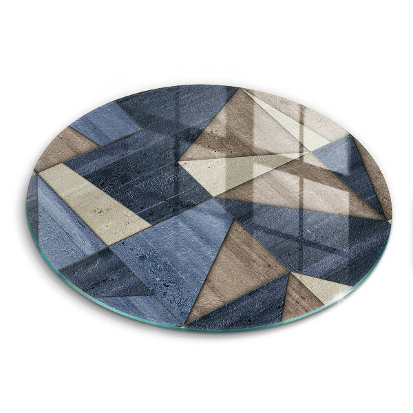 Tocător sticlă original Abstracție geometrică