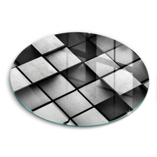 Tocător de bucătărie original Fundal de geometrie 3D