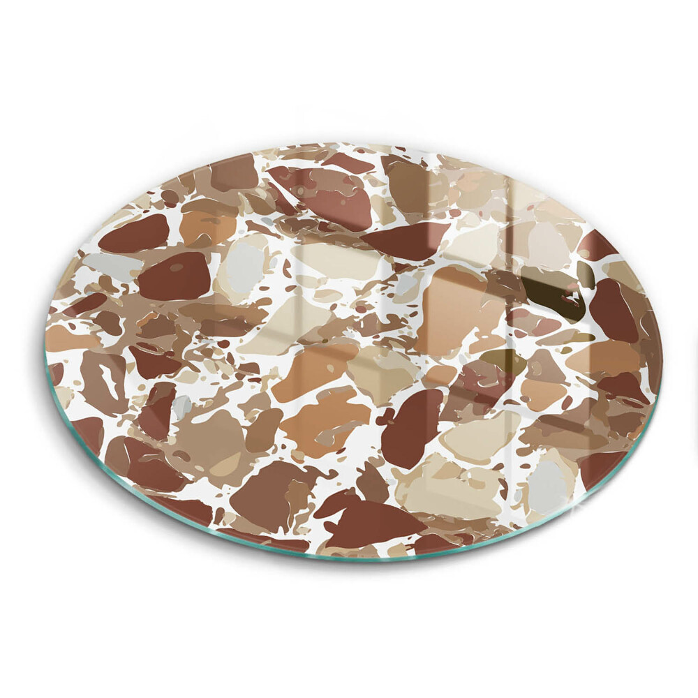 Tocător de bucătărie original Pete decorative din piatră