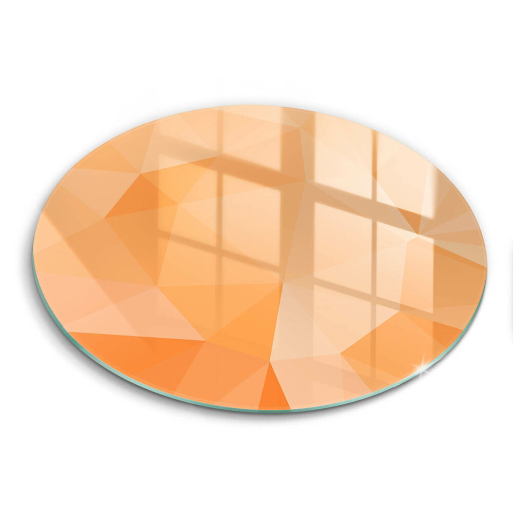 Tocător sticlă original Fundal geometric