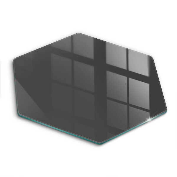 Tocător sticlă hexagonal Culoare gri