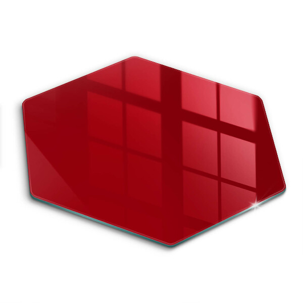 Tocător de bucătărie în formă de hexagon Culoare roșie