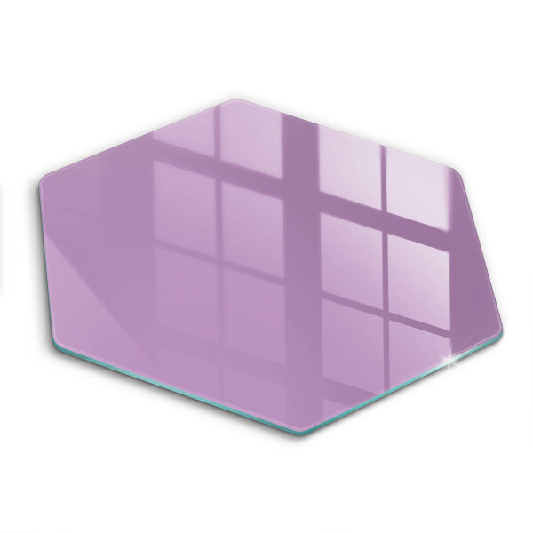 Tocător sticlă hexagonal Violet