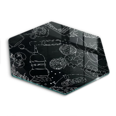 Tocător de bucătărie în formă de hexagon Accesorii de bucătărie