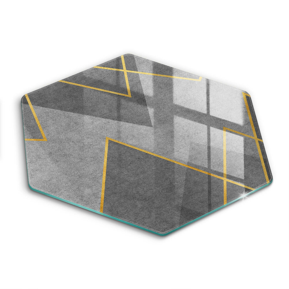 Tocător de bucătărie în formă de hexagon Forme ascuțite