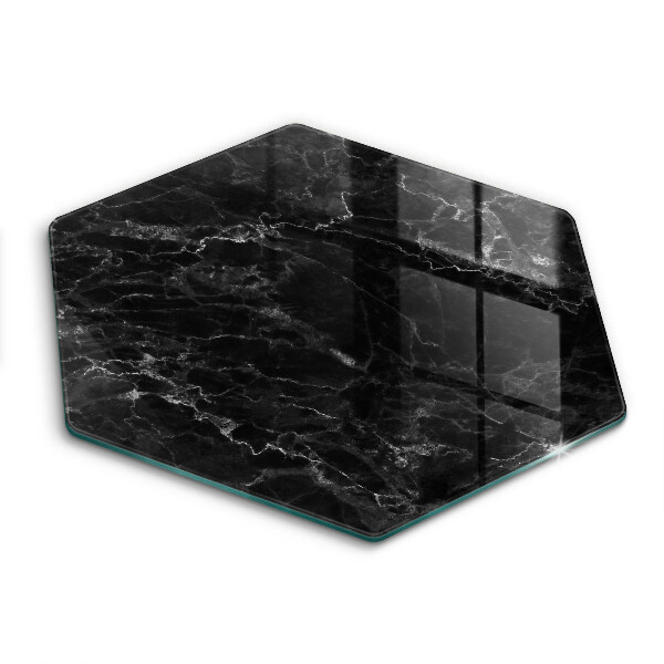Tocător de bucătărie în formă de hexagon Marmură elegantă