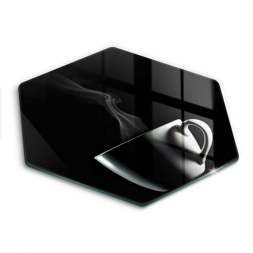 Tocător sticlă hexagonal O ceașcă de ceai