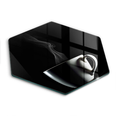 Tocător sticlă hexagonal O ceașcă de ceai