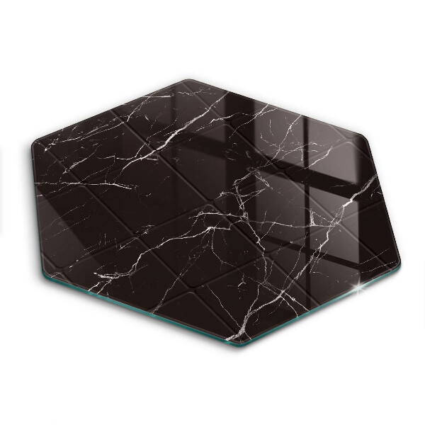 Tocător de bucătărie în formă de hexagon Plăci de marmură