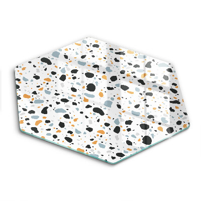 Tocător sticlă hexagonal Gresie decorativă
