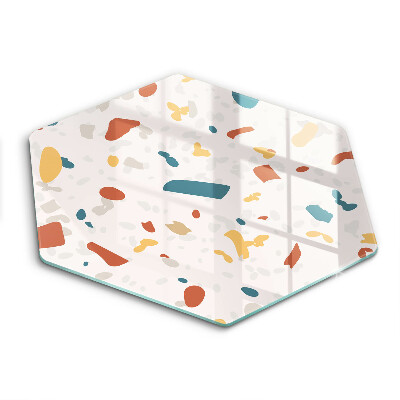 Tocător sticlă hexagonal Gresie decorativă