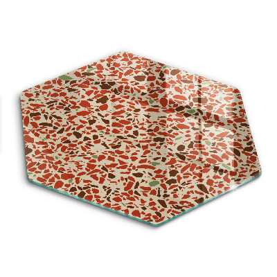 Tocător de bucătărie în formă de hexagon Gresie mică