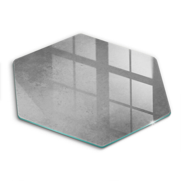 Tocător sticlă hexagonal Textură de fundal beton