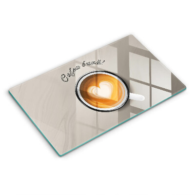 Tocător de bucătărie Poftă bună la cafea!