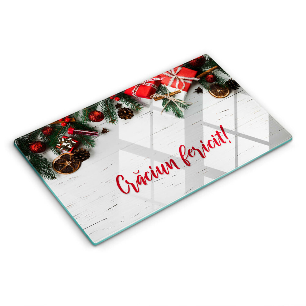 Tocător de bucătărie Sărbători Fericite!