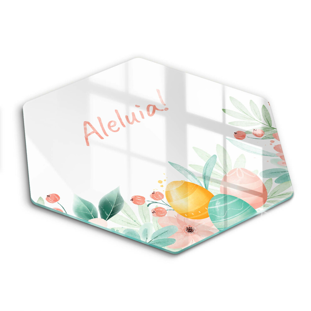 Tocător de bucătărie hexagonal Motiv: Aleluia festiv!