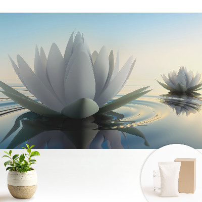 Armonie acvatică cu nuferi delicați