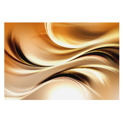 Abstracție dinamică în tonuri calde