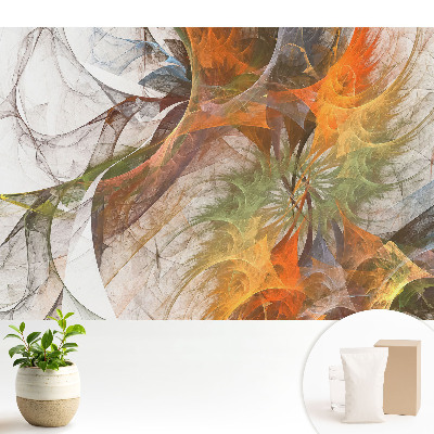 Un caleidoscop abstract colorat de energie