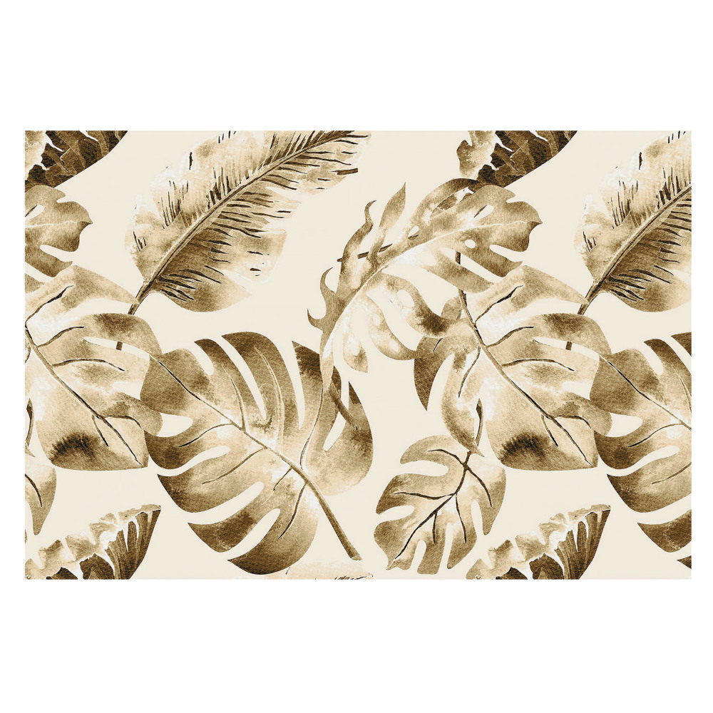 Model clasic cu frunze tropicale